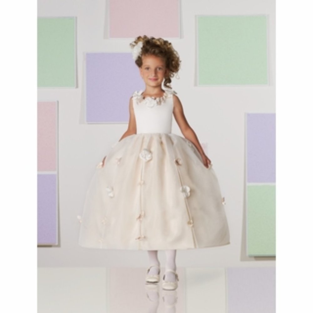 🥳🥳HOST PICK🥳🥳✨NEW SZ 14 JOAN CALABRESE BY MON CHERI FLOWER GIRLS DRESS